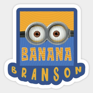 MINIONS USA BRANSON Sticker